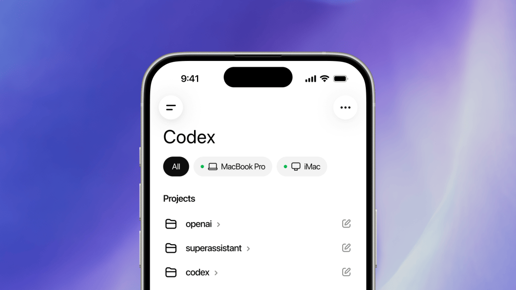 OpenAI تحوّل Codex لوكيل برمجة مستمر عبر تطبيق ChatGPT المحمول