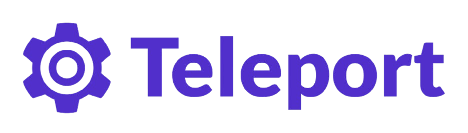 شعار منصة Teleport Beams