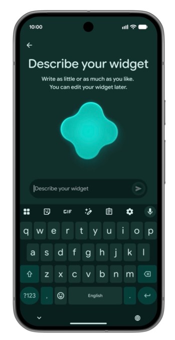 واجهة Create My Widget للبرمجة الصوتية