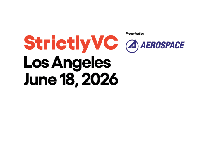 شعار فعالية StrictlyVC لوس أنجلوس 2026