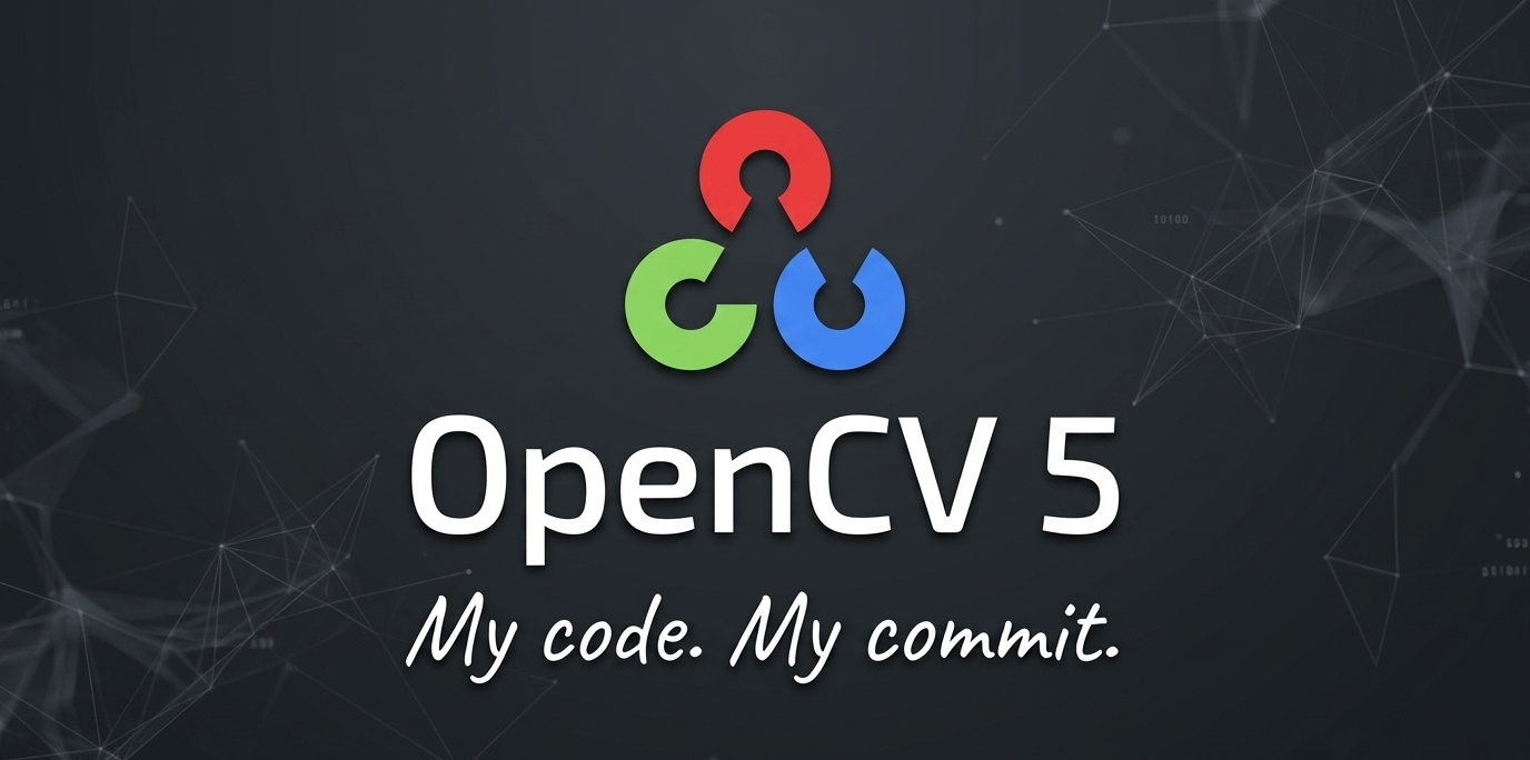 شعار وواجهة OpenCV 5