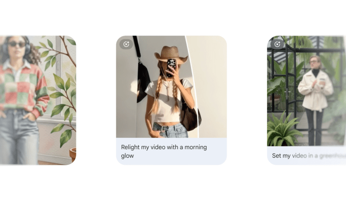 واجهة ميزة Video Remix في تطبيق Google Photos تعرض خيارات التحرير بالذكاء الاصطناعي