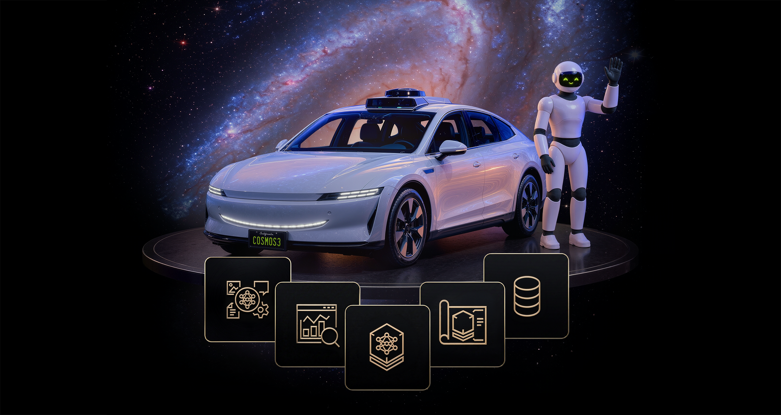 مخطط تدفق بيانات Cosmos-H-Dreams من الكاميرا إلى التوليد الجراحي