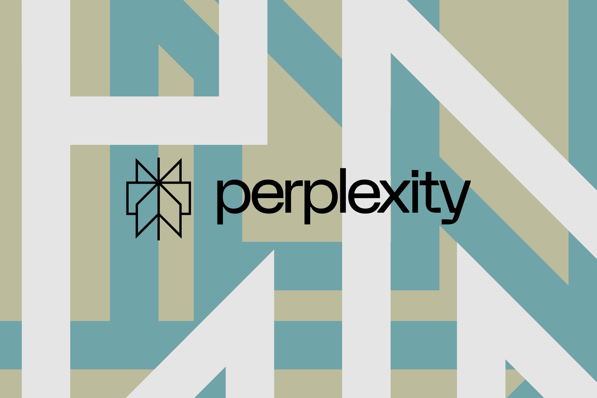 شعار Perplexity في تصميم متجه ملوّن