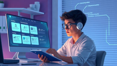 لقطة شاشة لواجهة مركز الطلاب في تطبيق Gemini تعرض أدوات المذاكرة والبطاقات