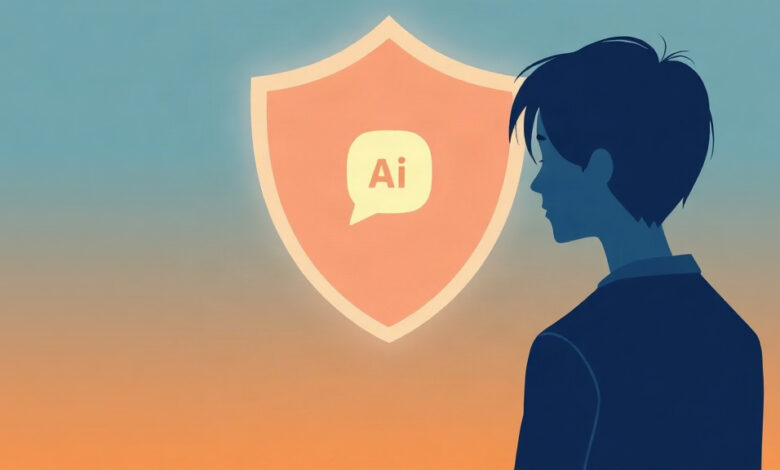 لقطة شاشة لرسالة تذكير بأخذ استراحة داخل تطبيق ChatGPT المخصص للمراهقين