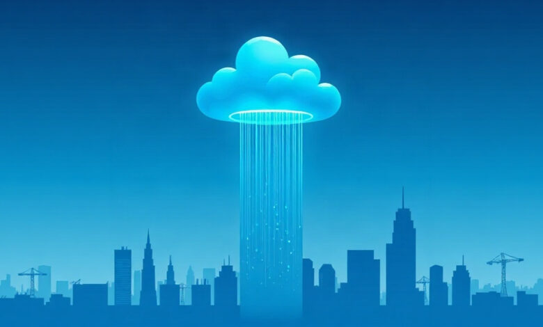 رسم بياني يقارن إيرادات Azure وGoogle Cloud الفصلية بمليارات الدولارات