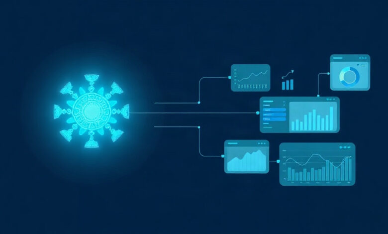 لوحة تعرض نظرة عامة على مسارات عمل فريق في تقارير Claude Enterprise